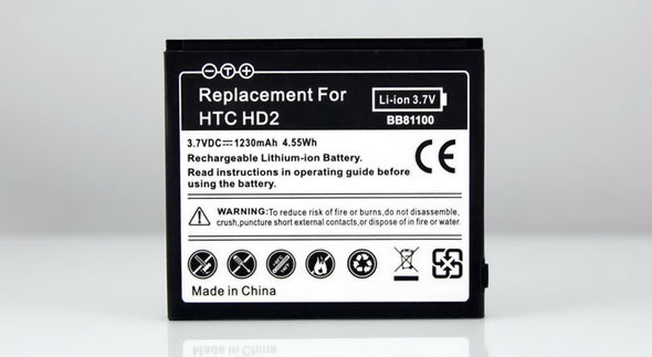 Батарея HTC HD2 для Hero H7300 Батарея HTC HD2 для Hero H7300