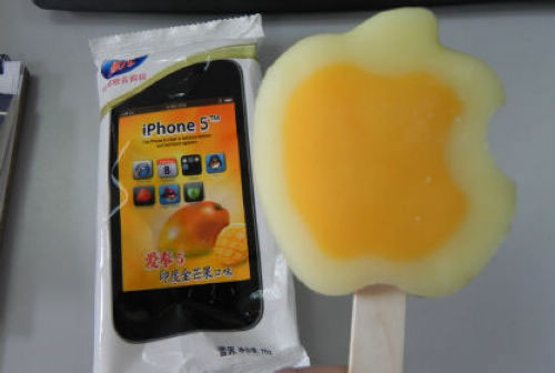 Мороженое iPhone 5 со вкусом манго