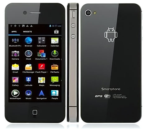 Копия айфона Star W007 на процессоре MTK6575